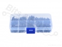 Afstandsbus/Spacer/Standoff  M3 set 180-delig zwart